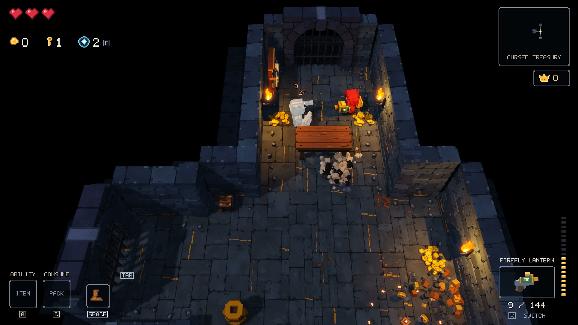 Firefly Lantern combat